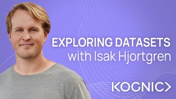 Exploring datasets with Isak V2